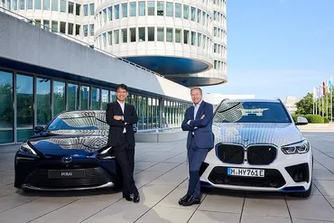 トヨタとBMW、水素社会実現に向けた協力関係を強化 