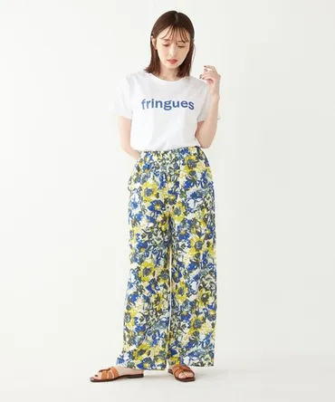 SHIPS Colors tシャツ Colors:FRINGUES ロゴ プリント TEE レディース : ZOZOTOWN Yahoo!店 