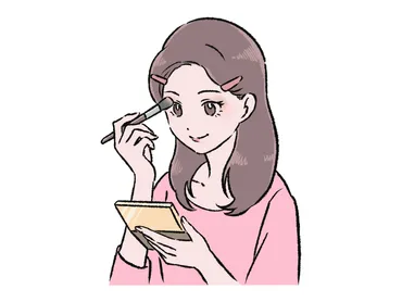 新幹線移動中でも美しさを保つメイク術 
