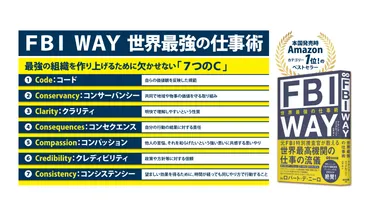 フランク・フィグルッツィ著『ＦＢＩ ＷＡＹ 世界最強の仕事術』2022年9月6日刊行 