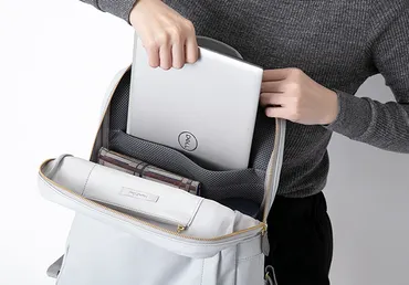 雨の日も気にせず使える！撥水・防水機能を備えたPCバッグ 