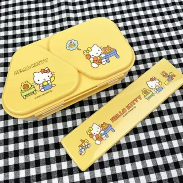 ハローキティのランチグッズ新登場!ランチタイムもキティちゃんと一緒に!