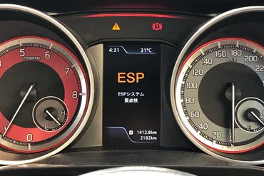 ZC33S スイスポ ステアリング角センサー異常でESPエラー 