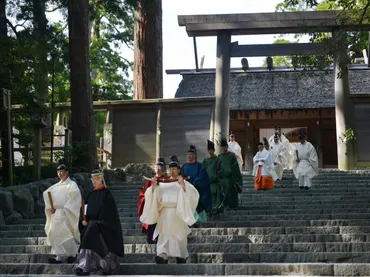伊勢神宮「即位礼期日奉告祭」 天皇陛下の妹で神宮祭主の黒田清子さんがご奉仕 