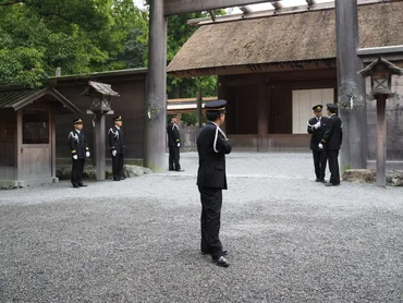 神宮 祭主 黒田清子さんの外宮参拝 – 神宮巡々２
