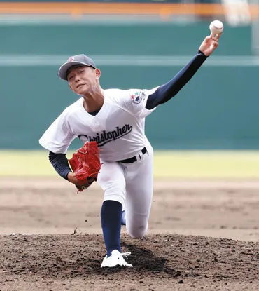 聖隷クリストファーが創部41年目で甲子園初勝利、「今永級左腕」2年生エース高部陸投手が1失点完投 