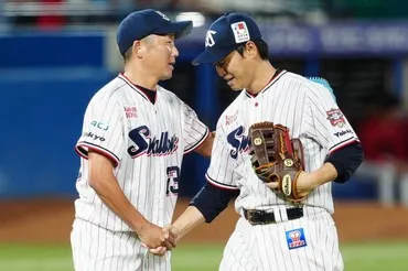 マウンドでの握手を「離したくなかった」 ゛盟友゛石川が見た青木「最高に格好よかった」 