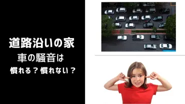 道路沿いの車の騒音は慣れるのか？実例から紹介│在宅ワークのえりすぐり