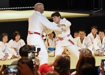 谷亮子さんら柔道の価値伝える 野村さん、リネール選手も参加