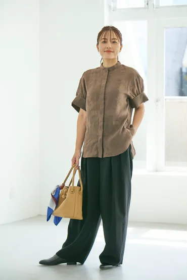涼しいながらも秋を感じる【残暑コーデ10選】#季節の変わり目に着たい服 
