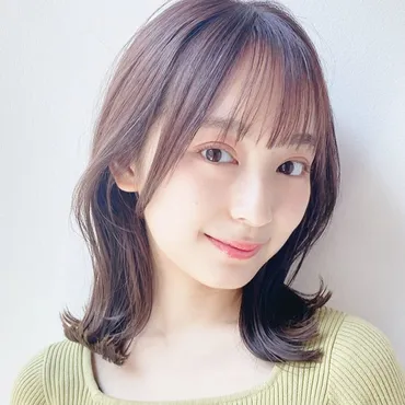 面長さんに似合う髪型とは？ヘアスタイル選びのポイントを徹底解説！面長顔のヘアスタイル　基本から応用まで