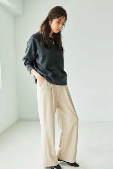 秋冬】コーデュロイパンツの大人女子コーデ。おしゃれな着こなしチェック！