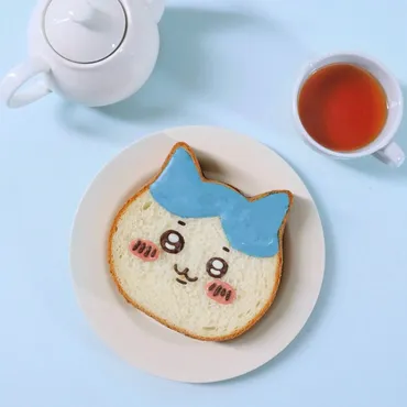 ねこねこ食パン」による「ちいかわ」ハチワレのファンアートに「絶対作りたい」「可愛すぎる」 