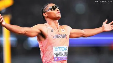 男子400m、中島佑気ジョセフが日本新で準決勝進出！佐藤拳の記録を0秒33更新、国立大歓声「会場の雰囲気が一役、二役買った」【世界陸上】 