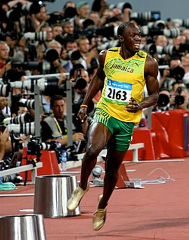 北京五輪陸上男子100m、ウサイン・ボルトが世界新記録で優勝