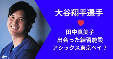大谷翔平と田中真美子の結婚生活、出会いから結婚、そして未来へ（愛犬、アシックススポーツコンプレックス東京ベイ、NumberWeb）？大谷翔平と田中真美子の結婚までの軌跡と、結婚生活、今後の課題