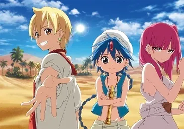 『マギ』のアニメ化と冒険の世界！アラジン、アリババ、モルジアナの活躍は？冒険と友情が織りなす、魔法と世界の謎