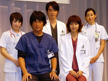 江口洋介「入院で病院見学しました」。ドラマ「救命病棟24時」会見 : 映画ニュース 