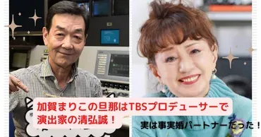 加賀まりこと清弘誠の関係とは？出会い、事実婚、そして家族との