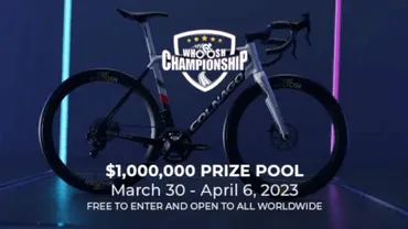 バーチャルサイクリングのMyWhooshが「MyWhoosh Championship」を開催。賞金総額100万ドル 
