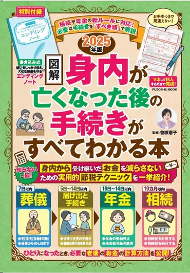 2025年版［図解］身内が亡くなった後の手続きがすべてわかる本