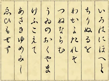 いろは歌の意味とは？縦読みで作者の゛暗号゛が明らかになる…！ 