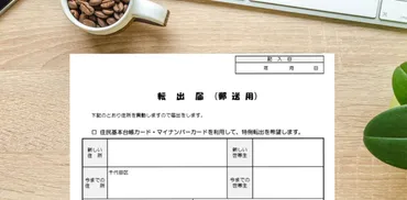 転入・転出届の手続きまとめ。必要なもの、家族分の出し方も解説