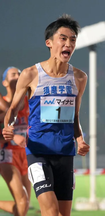 全国高校総体＞陸上男子5000m、須磨学園・折田が日本人最高5位 女子800mは1年久保V