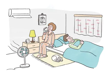 寝室こそ要注意！】医師が教える4つの熱中症・脱水症状対策とは？ 