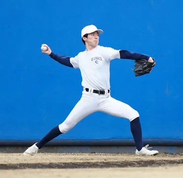 中央大・佐々木怜希投手、新妻恭介捕手などが練習に初参加