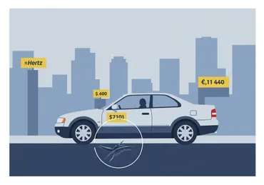 AIスキャナーによるレンタカー高額請求問題！？AI判定、顧客の異議申し立ては？(AI、ハーツ、高額請求、顧客)AIスキャナーが巻き起こすレンタカー業界の波紋
