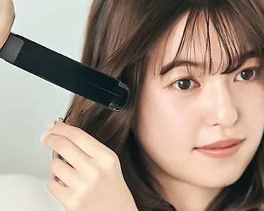 垢抜け確定】丸顔さん・面長さん向け！シースルー前髪の巻き方 