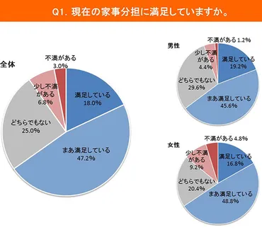 共働き夫婦の家事分担問題解決への道：意識調査と実践的解決策とは？令和の夫婦像と家事分担のリアル