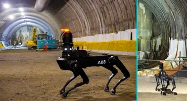 速報】鹿島建設が四足歩行ロボット「Spot」(スポット)を正式導入 トンネル工事現場で有用性を確認 ボストンダイナミクスの最先端技術が実践へ 