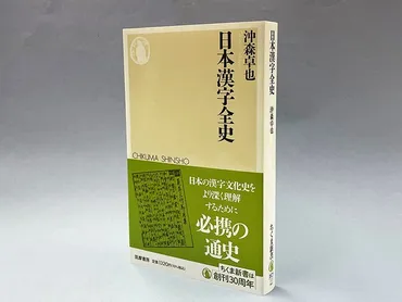 日本の漢字文化史をより深く理解するために、必携の通史 ――『日本漢字全史』