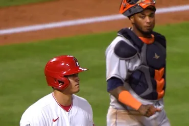 あの振る舞いは良くない」大谷翔平の゛兄貴分゛であるアストロズ正捕手が死球を受けた後の睨みに苦言 