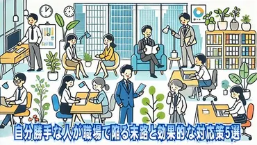 自分勝手な人が職場で陥る末路と効果的な対応策５選 
