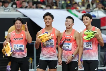 男子4×100ｍR決勝 日本は予選と同じオーダー！小池、栁田、桐生、鵜澤でメダルに挑戦！／東京世界陸上 