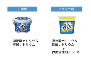 オキシクリーン、日本版アメリカ版の違いと正しい「オキシ漬け」を解説 