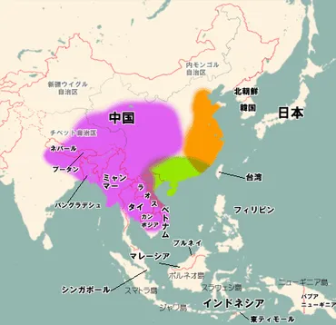 スジオの分布お勉強 