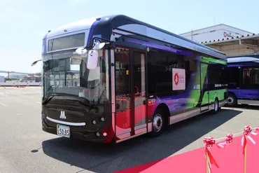 大阪市高速電気軌道株式会社様へ納車した大型 EV バスの出発式が執り行われました