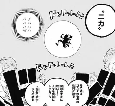 ワンピース】ニカ12の伏線とゴムの体を持つ理由を考察【後付け？】