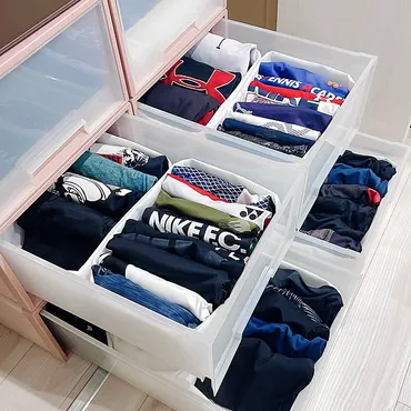 衣類の収納はこれがベスト!ダイソーで見やすく使いやすくを叶える