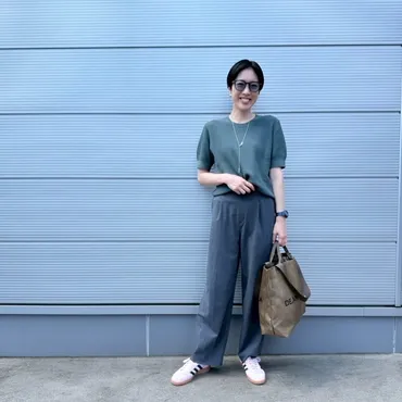 UNIQLO】ポップコーンのような素材!?二の腕隠しにも使えるデザインが嬉しい♩コットンポップコーンクルーセーターを購入しました。