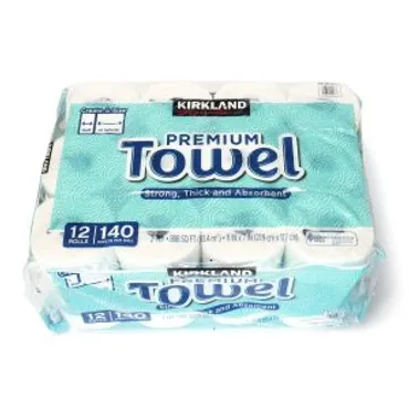 カークランドシグネチャー プレミアムタオル(コストコのキッチンペーパー)