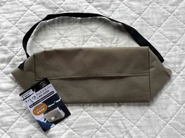 セリア】ヘッドレスト活用「ティッシュケース」で車内快適!すぐに取り出せて便利