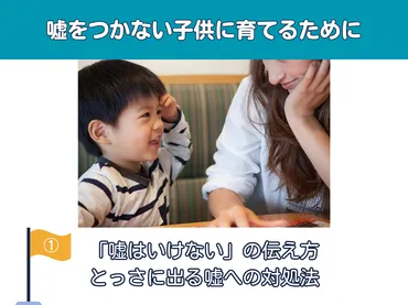 嘘をつかない子供に育てるために①～「嘘はいけない」の伝え方、とっさに出る嘘への対処法～ 