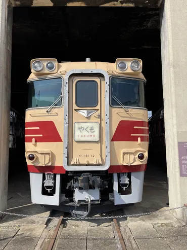 津山まなびの鉄道館（1）キハ181系の思い出。 
