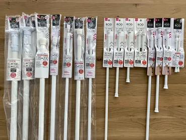 100均突っ張り棒を徹底解説！ダイソー、セリア、キャンドゥの選び方？ダイソーの突っ張り棒：サイズ、価格、収納アイデアを大公開！