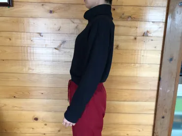 ワークマンの秋冬新作レディース「ハーフミラノリブタートルネック」はコーデ幅広がる